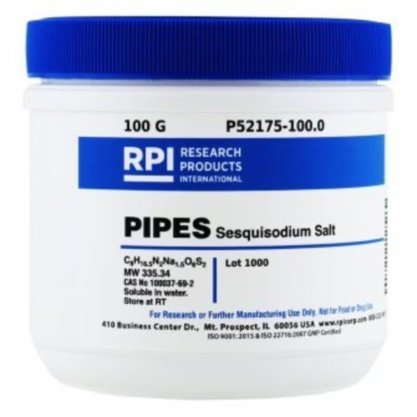 PIPES Sesquisodium Salt, 100 G, Rpi, Mfr#: P52175-100.0